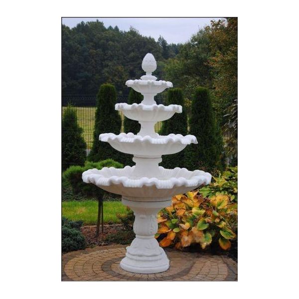Fontana Rotonda 218 Cm Giardino Pietra Scultura Design Paesaggio Selene Z Szyszka-image