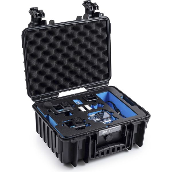 B&W International B&W Action.Case PP.117 Nero Per Gopro Hero 9-13-image