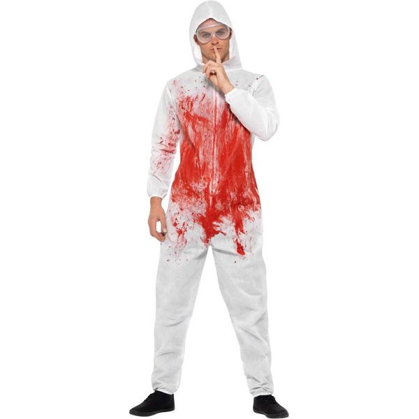 Smiffys - Costume - Uomo/Donna Unisex SM1815 (Xl) (Rosso/Bianco)-image