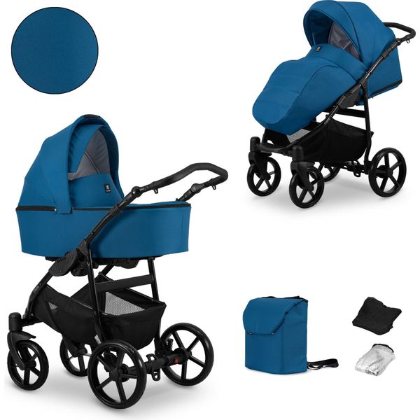 Kunert Mata 2In1 In Blu/Navy - Passeggino Versatile Per Il Comfort E La Sicurezza-image