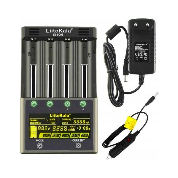 Liitokala Lii-600 Caricatore Universale Per Batterie 18650 26650-image