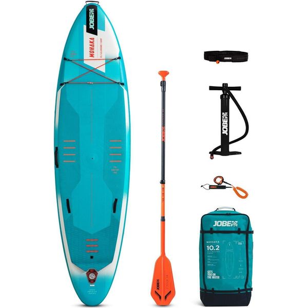 Jobe Mohaka 10.2 Windsurf Sup Board Package Stand Up Paddle Gonfiabile 309Cm-image
