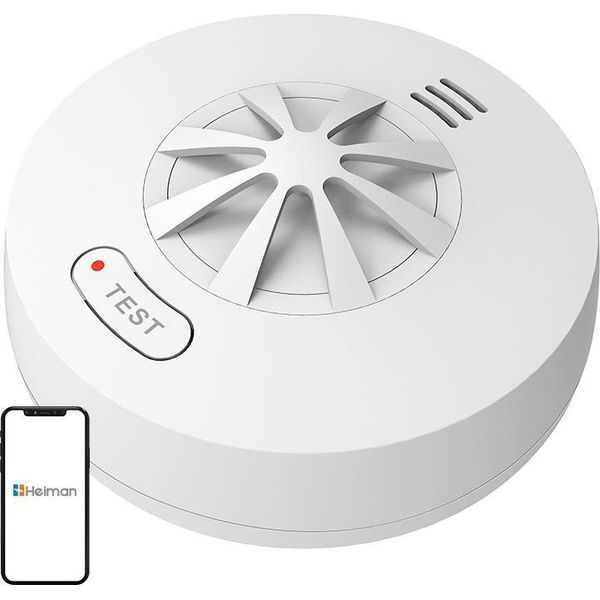 Heiman HM-5HW Interlinked Wireless Heat Sensor Alarm-image