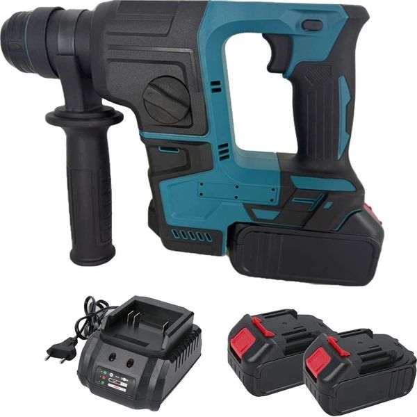 Avvitatore Elettrico A Percussione Senza Spazzole, 1350 Giri/Min, 5800 Colpi Al Minuto, Batteria Ricaricabile, T2, Eu-image