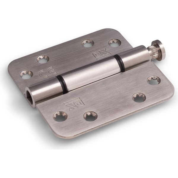 Cerniere A Cuscinetto Liscio In Acciaio Inox 89 X 89 Mm Con Angolo Tondo - Al Pezzo-image