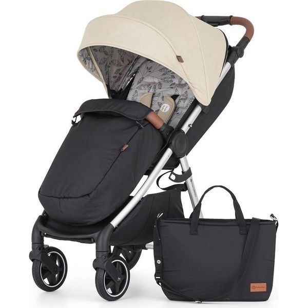 Passeggino Sportivo Petite&Mars Royal3 Argento Sahara Beige-image