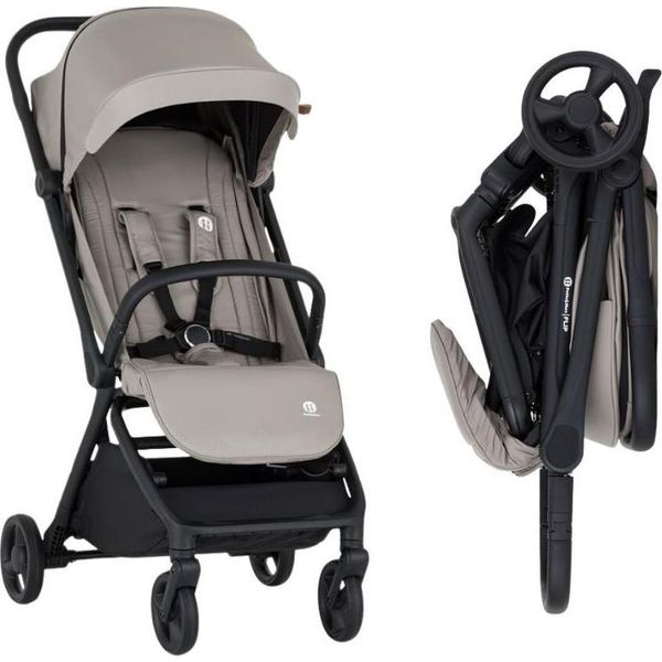 Petite&Mars Passeggino Sportivo Flip Grigio Platino-image