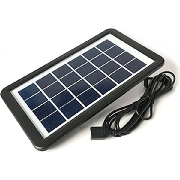 3.Pannello Solare Da 8 W 6 V, Policristallino, Sicuro, Altamente Efficiente, Pannello Di Ricarica Solare Portatile Per Telefoni-image