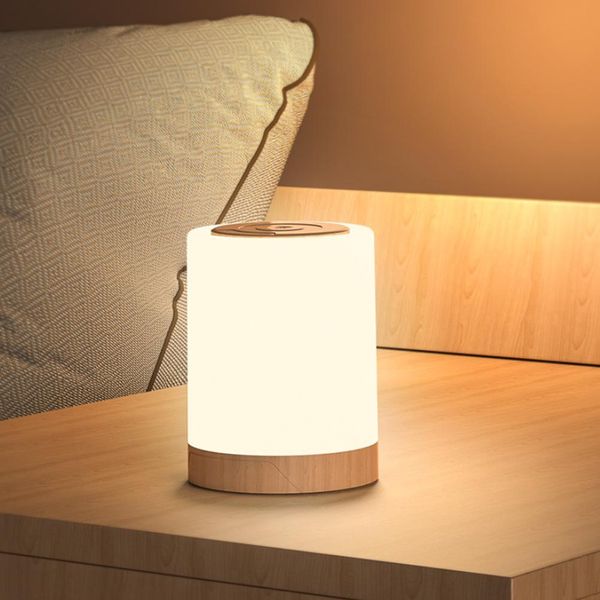 Lampada Touch Led Luci Notturne Da Tavolo Ricaricabili Usb Luci Notturne Rgb Dimmerabili Bianco Caldo Per Soggiorno Esterno Camera Da Letto Ufficio-image