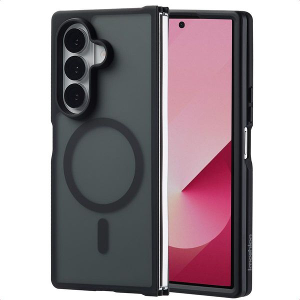 Samsung Galaxy Z Fold 7 Cover - Plastica - Custodia Rigida/Cover Imoshion - Nero-image