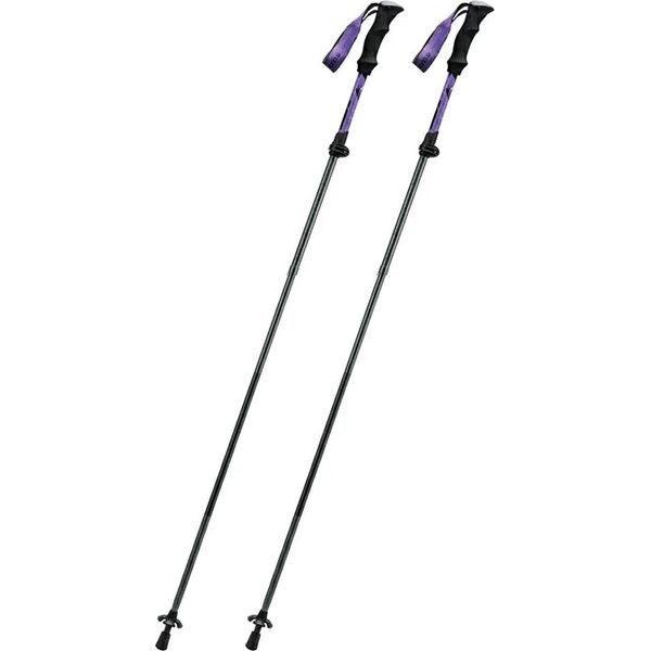 Qunature Nordic Walking Bastoncini Da Trekking In Alluminio 110 - 130 Cm - Viola-image