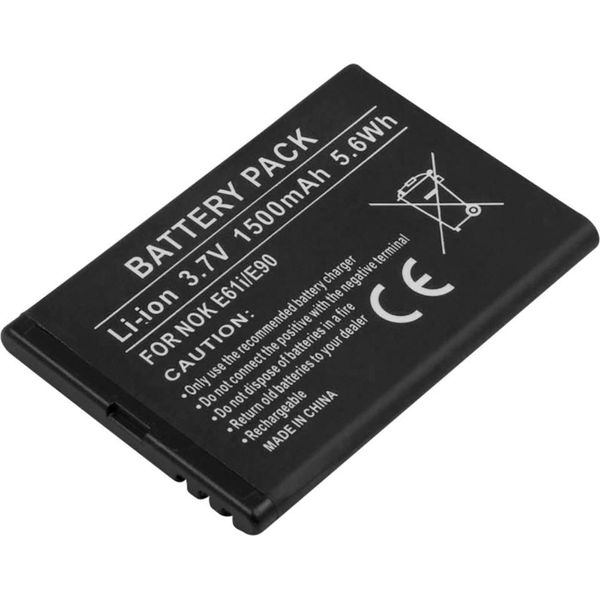 Avizar, Batteria Di Ricambio Agli Ioni Di Litio BP-4L 3,7 V 1200Mah - Autonomia Extra Lunga, Nero-image