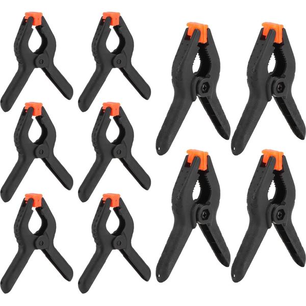 10Pcs Set Di Morsetti A Molla Fai Da Te Per La Lavorazione Del Legno Accessori Di Plastica Morsetto Strumenti A Mano-image