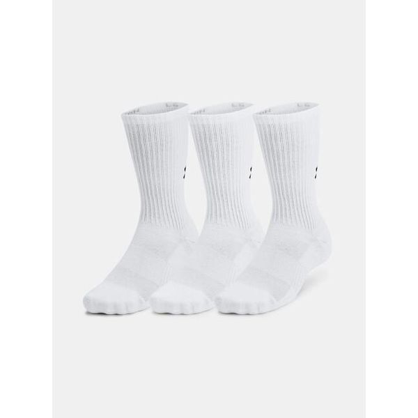 Under Armour Tc Calzini Lunghi 3 Paia Bianco Eu 47-50 Uomo,Donna Bianco Eu 47-50-image