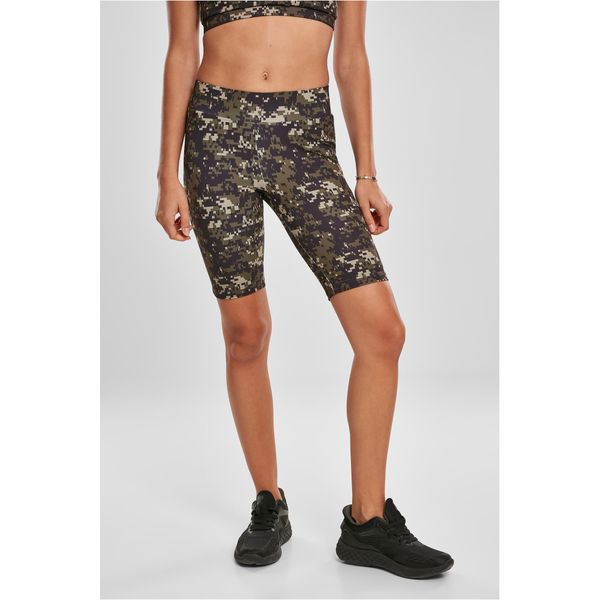 Urban Classics TB3423 | Pantaloncini Da Ciclismo A Vita Alta Camo Tech Xs Bis 5XL - Colore: Wood Digital Camo - GrößE: Xs-image