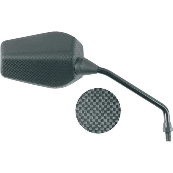 Vicma Mirror Black Corrispondente Nella Forma E Nel Design, Montaggio Corretto, M-image