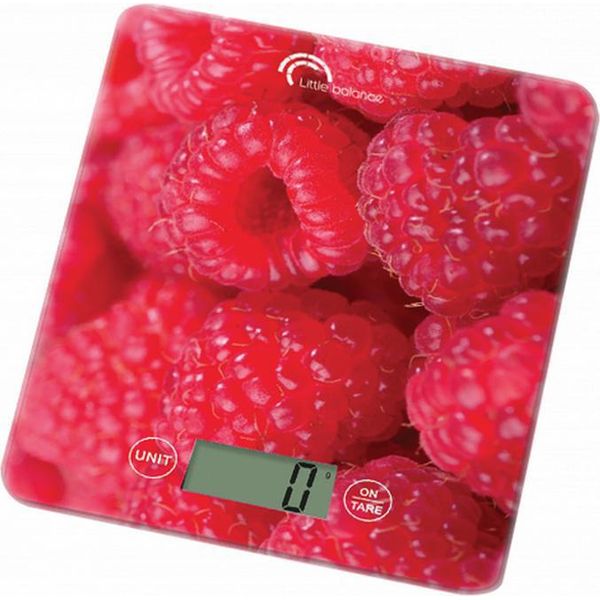 Bilancia Da Cucina Elettronica 5Kg-1G Rossa Little Balance 8102-image