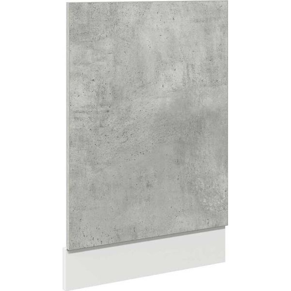 Syfax™ Pannello Lavastoviglie “Lyon” Grigio Cemento 45X3X67 Cm-image