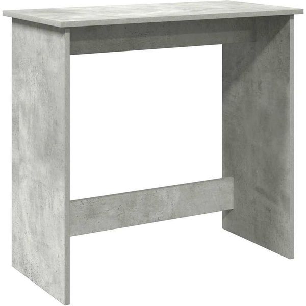 Syfax™ Scrivania Grigio Cemento 80X40X75 Cm In Legno Multistrato-image