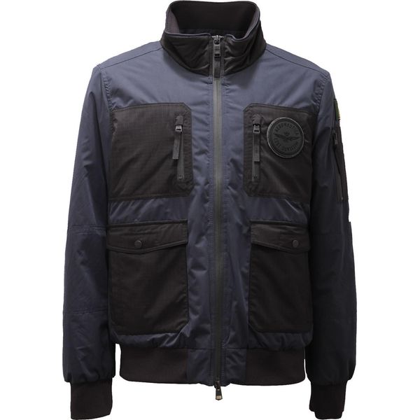 4509AE Giubbino Uomo Aeronautica Militare Blue/Black Jacket Man-image