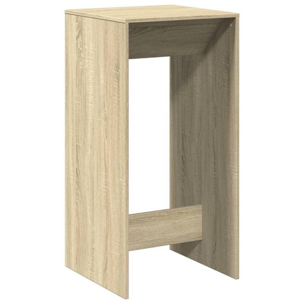 Syfax™ Tavolo Da Bar Rovere Sonoma 51X50X103,5 Cm In Legno Multistrato-image