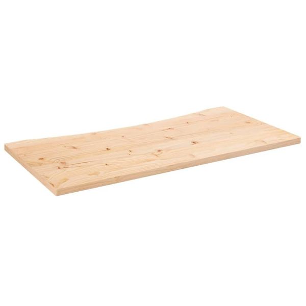 Syfax™ Piano Scrivania 110X55X2,5 Cm In Legno Massello Di Pino-image