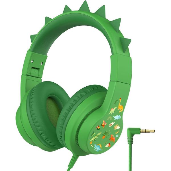 Cuffie Over-Ear Per Bambini Con Cavo 85Dba Volume Sicuro Suono Stereo Cuffie Over-Ear Con Suono Hi-Fi, 3,5 Mm Con Cavo, Pieghevoli-image