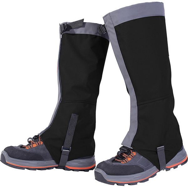 Ghette Per Gambe, Impermeabili, Regolabili, Antistrappo, Per Racchette Da Neve, Sci All'aperto-image