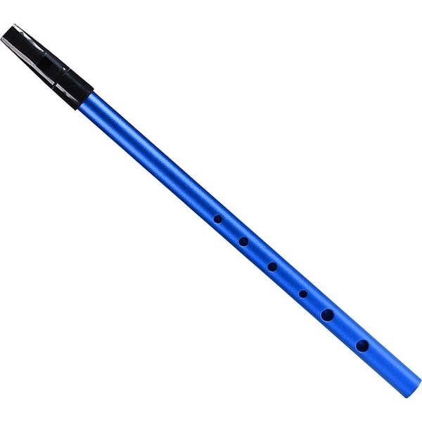 C Key Irish Whistle 6 Hole Irish Flute Tin Whistle Strumenti Musicali A Fiato Con Borsa Di Stoccaggio Per Principianti - Studenti Esperti (Blu)-image