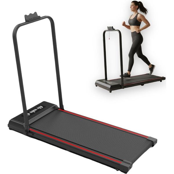 Tapis Roulant Elettrico Pieghevole Per Uso Domestico | 1-12 Km/H | Fino A 120 Kg | Silenzioso-image
