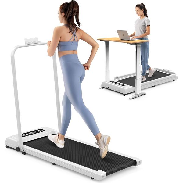 Tapis Roulant Elettrico Pieghevole Per Uso Domestico | 1-12 Km/H | 120 Kg | Silenzioso-image
