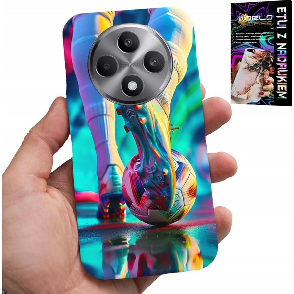Custodia Per Oppo Reno12 F / 12Fs 5G - Giocatori Di Calcio + Vetro-image