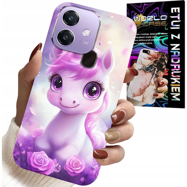 Custodia Per Oppo A40 / A40M - Dolce Unicorno, Design Della Custodia Per Bambini-image