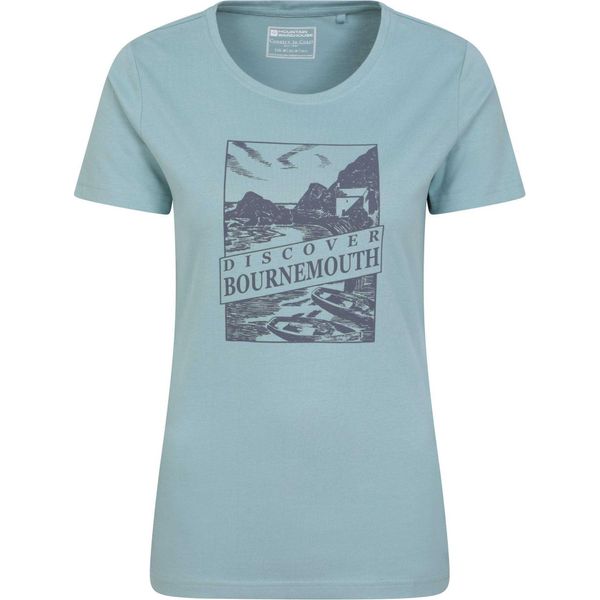 Mountain Warehouse - Maglietta "Scoprire Bournemoth"" Per Donna MW4765 (46 De) (Blau)"-image