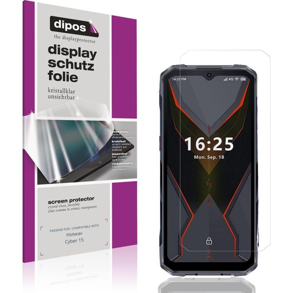 4X Pellicola Protettiva Per Hotwav Cyber 15 Protezione Schermo Claro Display Dipos-image