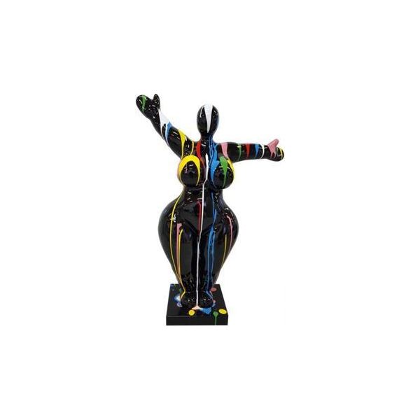 Moderna Decorazione Del Soggiorno Statua Sculture Astratte 85Cm Decorazione Colorata Figure-image