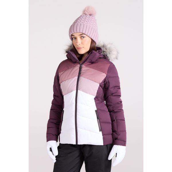 Mountain Warehouse - Giacca Da Sci Imbottita "Cascade"" Da Donna MW1621 (38 It) (Viola Scuro)"-image