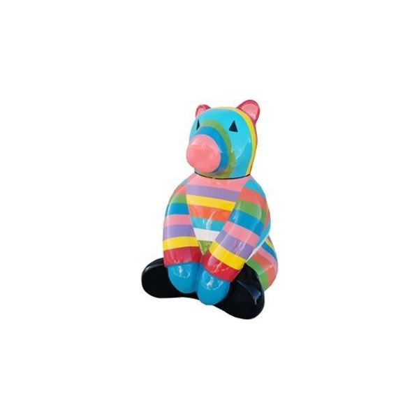 Design Decorazione Orsacchiotto Giardino Scultura Statua 67Cm Decorazione Figura Plastica-image