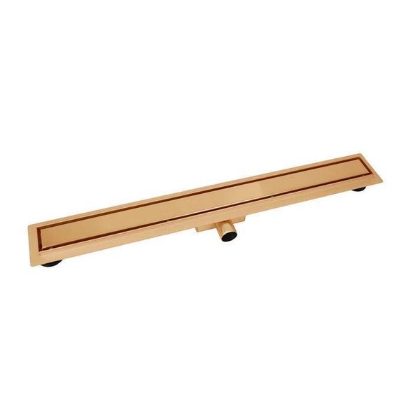 Webo Rvs Douchegoot 80 Cm In Rame Completo Di Flens-image