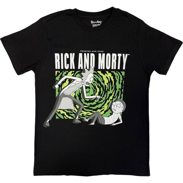 Rick And Morty - Maglietta Da Uomo/Donna Unisex RO15109 (Xl) (Nero)-image
