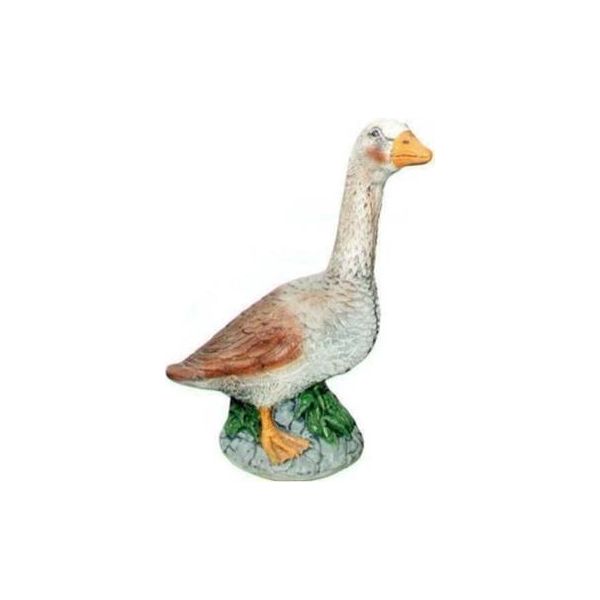 Anatra Statua Decorativa Statue Da Giardino Statue 44Cm Figura A Grandezza Naturale Plastica Nuovo-image