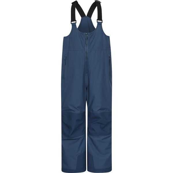 Mountain Warehouse - Pantaloni Da Sci "Falcon Extreme"" Per Bambini, Impermeabili, Pettorina Anteriore, Neve MW4827 (158) (Navy)"-image