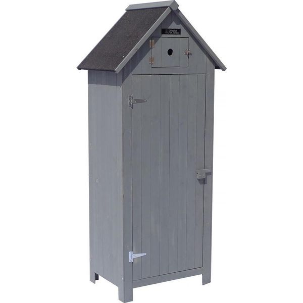 Armadio Da Giardino "Cabanon"" - 77 X 54,5 X 179 Cm - Antracite"-image