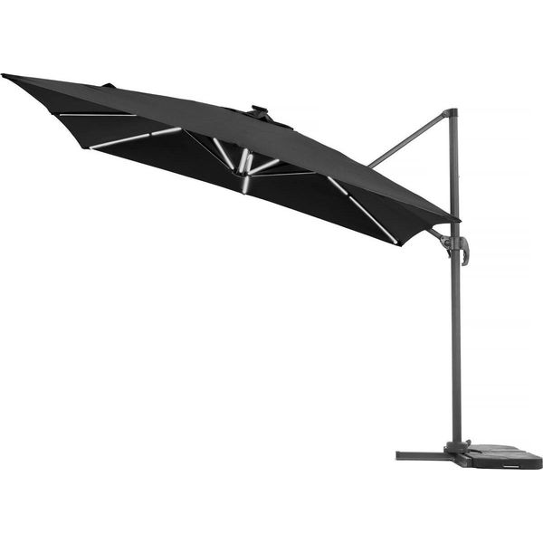 Ombrello Ampel Con Led - "Sun 4 Luxe"" - 3 X 4 M - Nero"-image