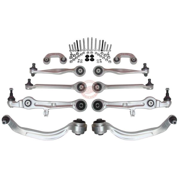 MASTER-SPORT 36815-SET-MS Set Di Sterzo, Set Di Bracci Oscillanti, Asse Anteriore Sinistro + Destro Per Audi A4 B6 Cabriolet (8H7)-image
