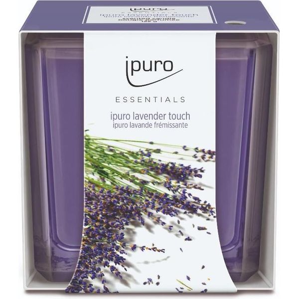 Candela Profumata Ipuro Lavender Touch, 125 G (Prodotto Dalla Germania)-image