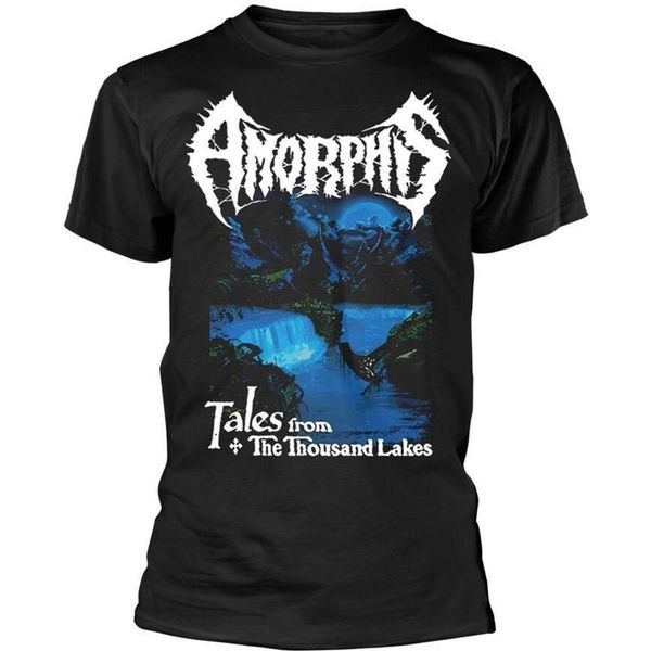 Amorphis - Maglietta "Tales From The Thousand Lakes"" Per Uomo/Donna Unisex PH162 (L) (Nero)"-image