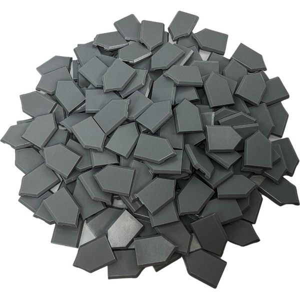 Lego® 2X3 Tiles Tegola Pentagonale Grigio Chiaro - 22385 Nuovo! Quantità 250X-image