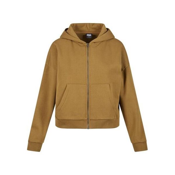 Urban Classics TB6131 | Ladies Boxy Zip Hoody Giacca Con Cappuccio Da Donna - Colore: Summerolive - Taglia: Xl-image