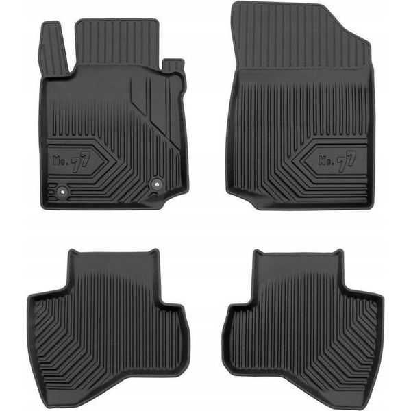 Tappetini In Gomma Toyota Aygo 1 2005-2014 Baule 77-image